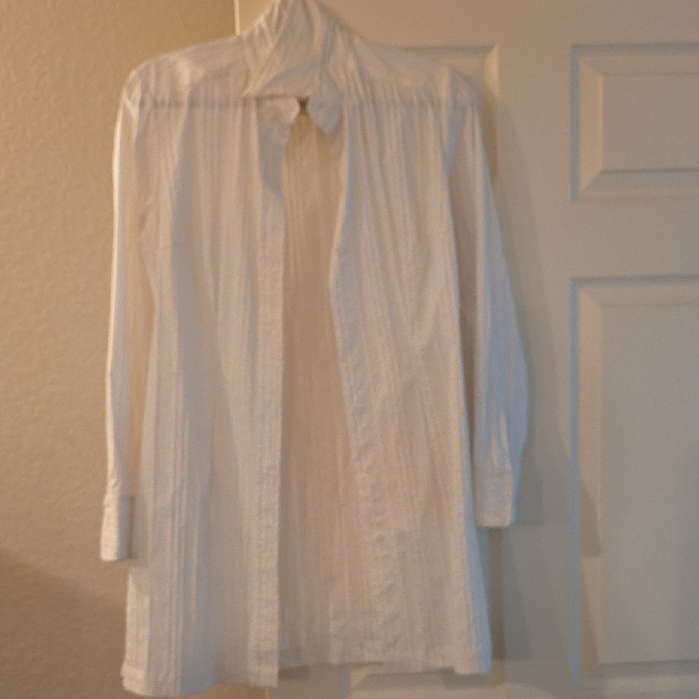 White Button-Up Shirt